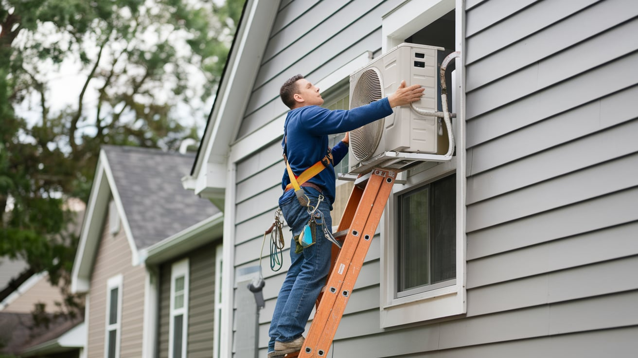 Homewyse Labor Cost to Install R Window Type A/C