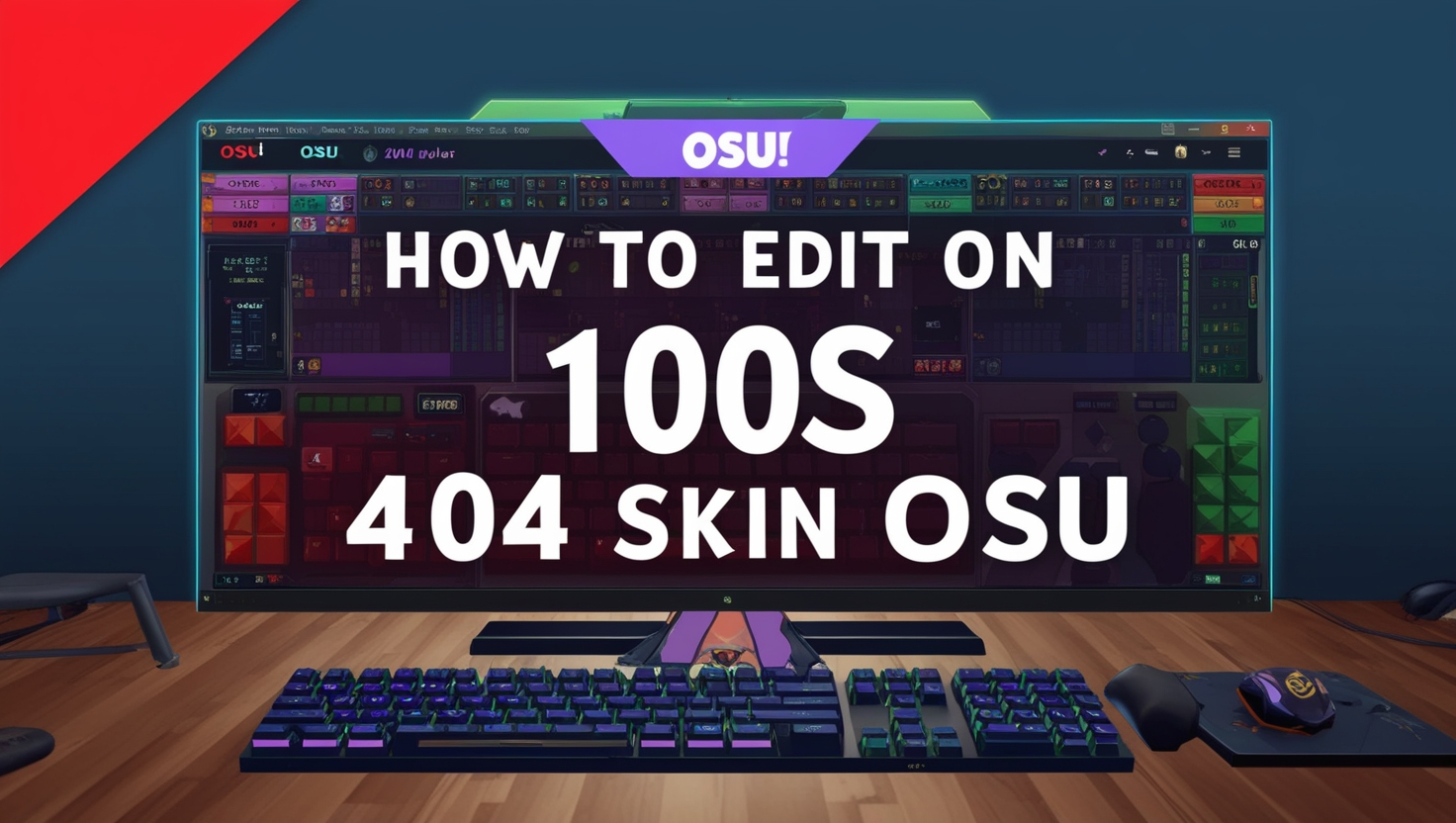 How to Edit 100s on 404 Skin Osu