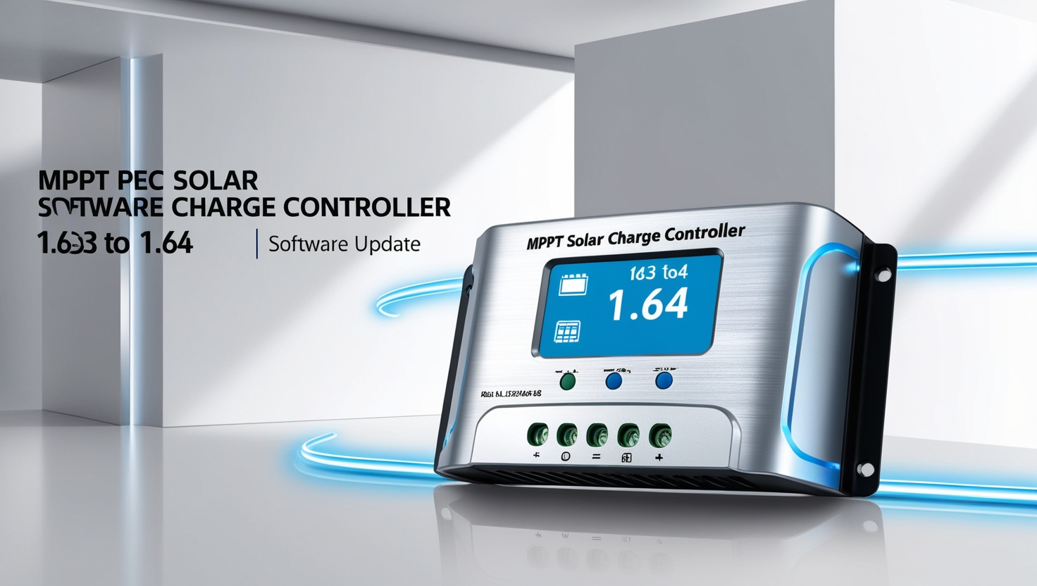 MPPT Solar Charge Controller 1.63 to 1.64 Update