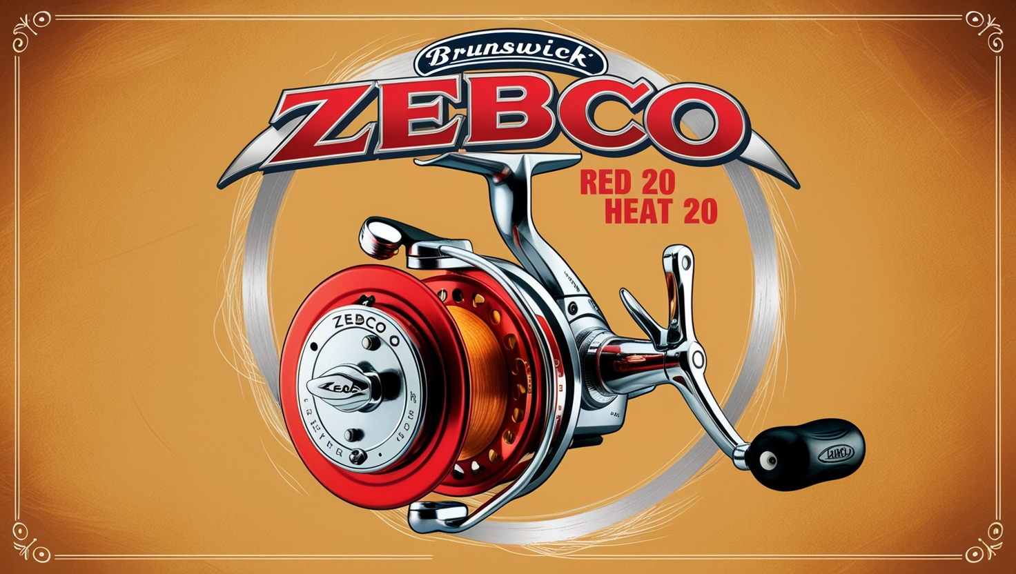 Zebco Red Heat 20 Brunswick USA