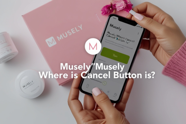 Musely Where is Cancel Button