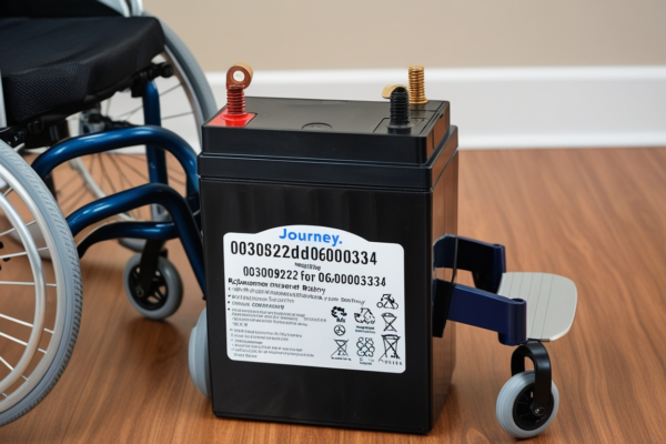 replacement battery for journey wheelchair 0030922d06000334